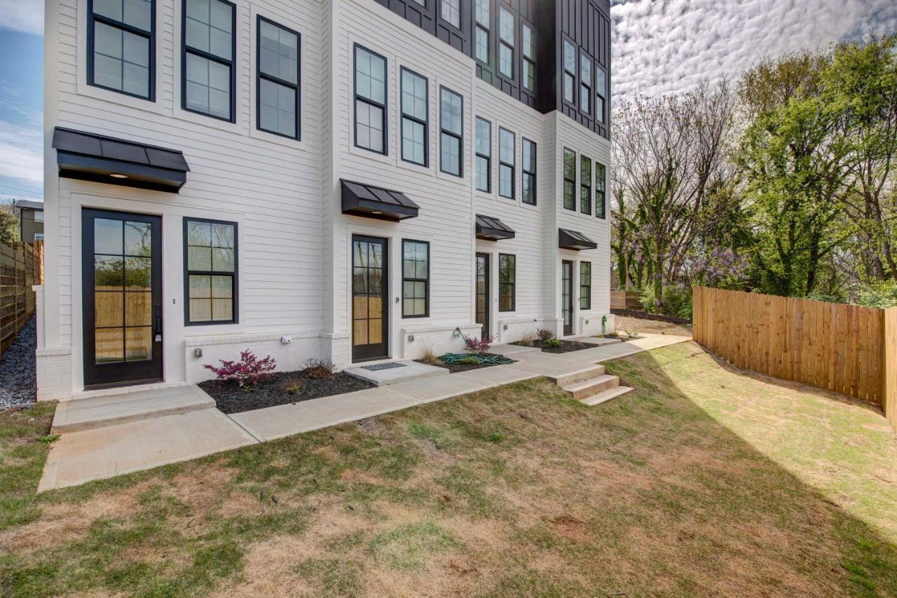 Modern Atlanta Townhome Rental About 2 Mi To Downtown! المظهر الخارجي الصورة